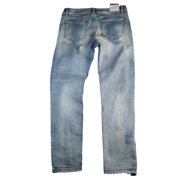 Bianca - Mid Rise Skinny Light Wash Denim Jeans - Size 31 - Picture 11 of 15